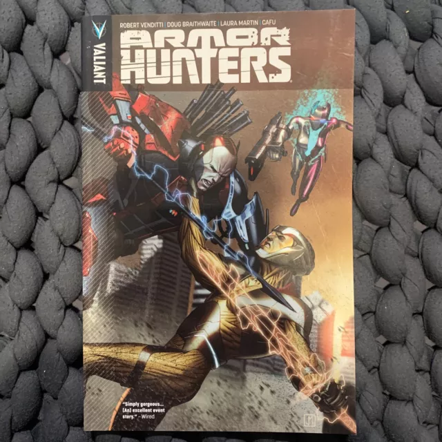 Armor Hunters TPB Softcover Signed by Robert Venditti First Printing NM Boarded!