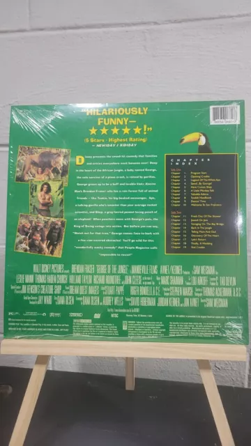 GEORGE OF THE Jungle Laserdisc 1997 LD Brendan Fraser AC3 $5.99 - PicClick