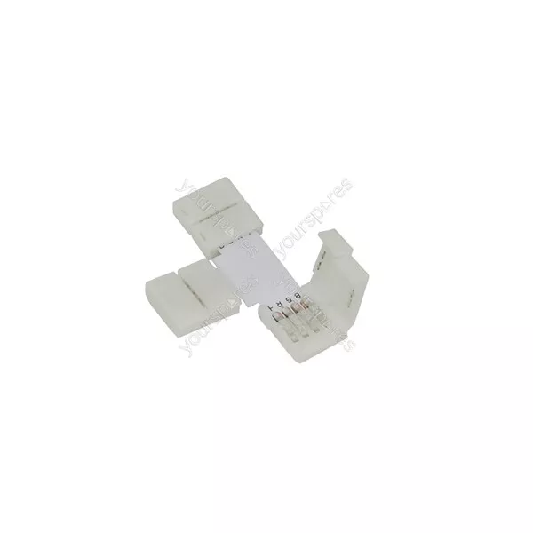 Lyyt DIY RGB LED Tape Kit Connectors - 10mm - pack of 5 - RGB10-T