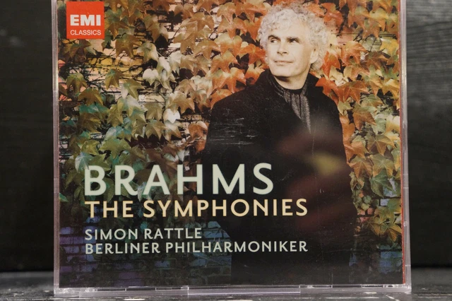 BRAHMS - THE Symphonies / Rattle/Berliner Philharmoniker 3 CDs EUR 12 ...