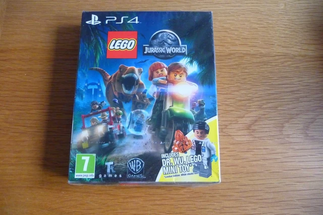 LEGO Jurassic World PS4 GAME DR WU Mini Toy Figure Edition  NEW & SEALED jax