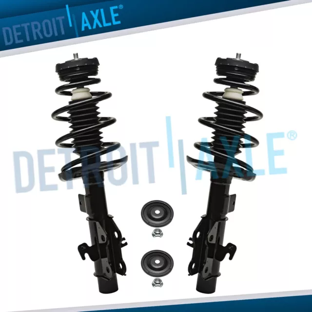 (2) Front Struts w/Coil Spring Assembly for 2010 2011 2012 Chevrolet Camaro 3.6L