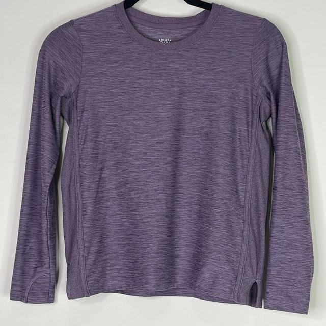 Athleta Girl 2021 Unstoppable Strength Top Purple Size Medium 8-10