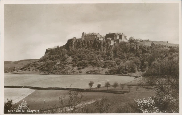Stirling castle real photo