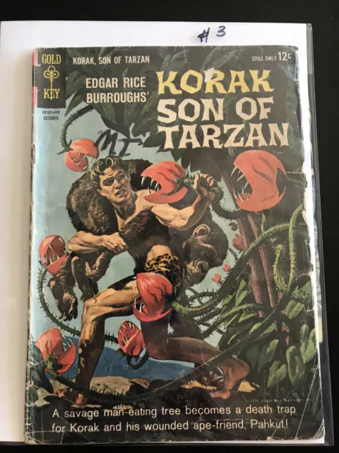 Korak Son of Tarzan Gold Key Comics comme sur la photo