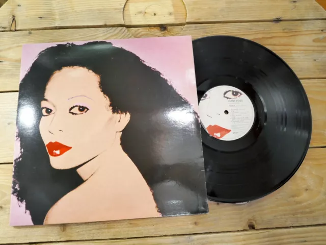 Diana Ross Silk Electric Lp 33T Vinyle Ex Cover Ex Original 1982