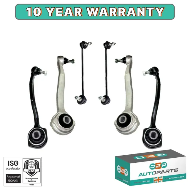 Front Upper & Lower Suspension Control Arms Kit For Mercedes C-Class C203 W203