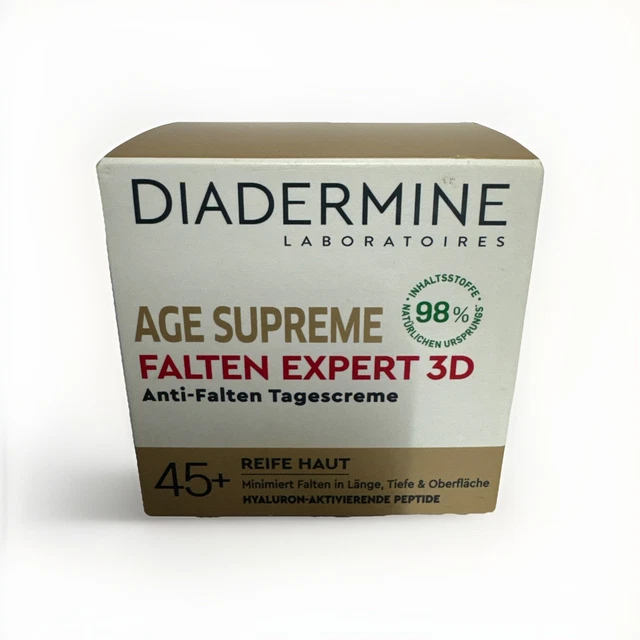 Diadermine Anti-Falten Creme – Strafft Und Glättet – Mit Retinyl & Sojaprotein – 50 Ml Tagespflege