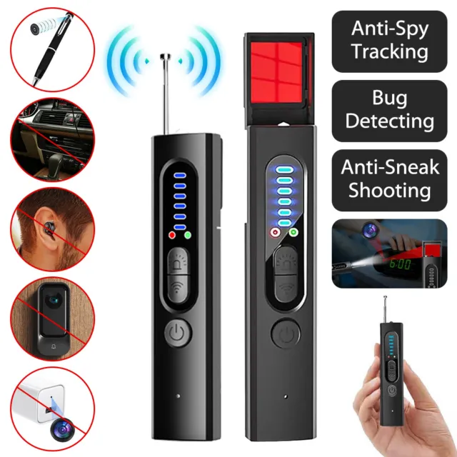 Profi Wanzen Detektor Hidden Camera Detector Wireless Spionage Kamera Finder DE