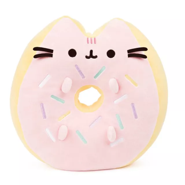 Pusheen - Gund Squisheen Donut Cat Squishy Soft Plush Toy 30cm - Licensed