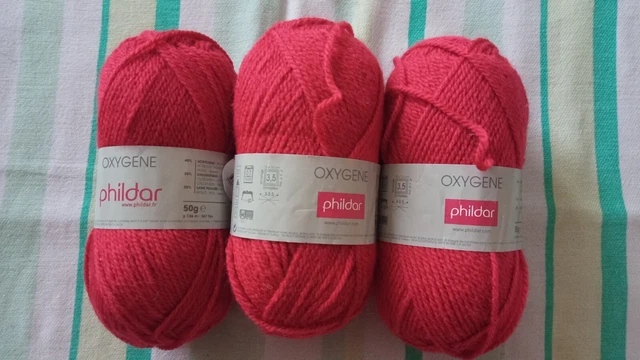 Operitacx Lot de 3 pelotes de fil de coton pour crochet et tricot - 50 g - Coton au lait épais tissé à la main - Confortable et chaud