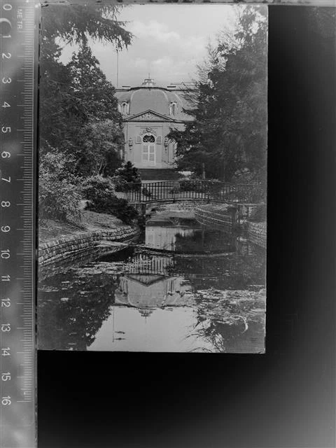 30056683 - 4000 Benrath Schloss Benrath Duesseldorf Stadtkreis GLASNEGATIV