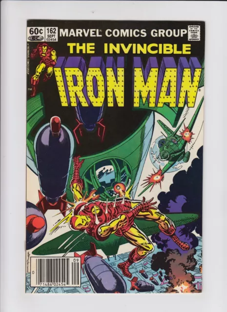 Invincible Iron Man 162 9.0 NM High Grade Combine Shipping Buy More & SAVE