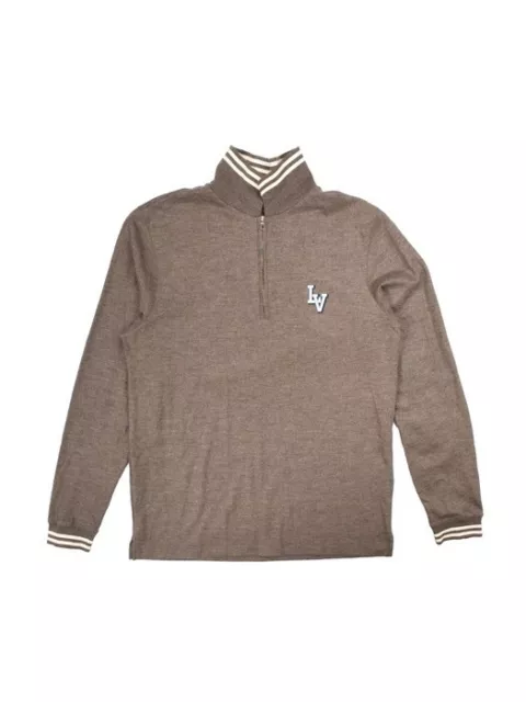 Louis Vuitton, Sweaters, Louis Vuitton Vintage Rare Velour Monogram Zip  Up