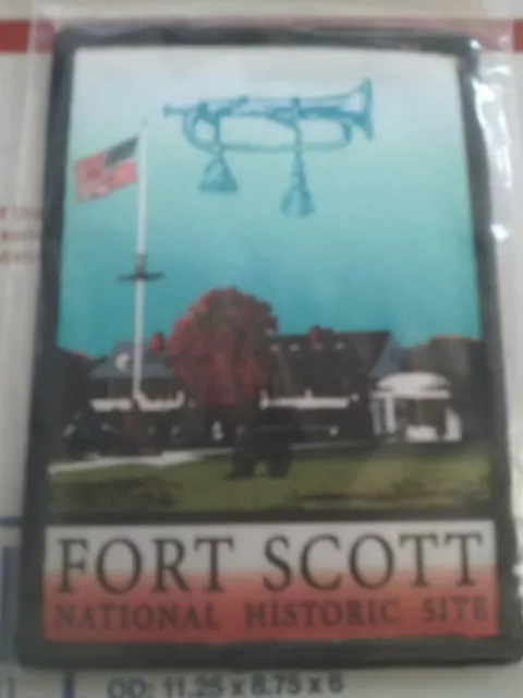 Fort Scott National Historic Site Patch NEW