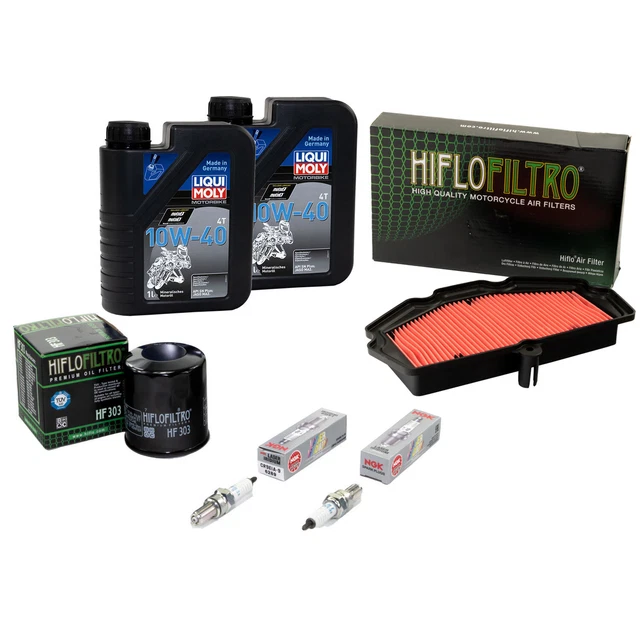 Bougie Entretien Kit 2L Huile ,Filtre à Filtre à Air pour KTM Duke 125
