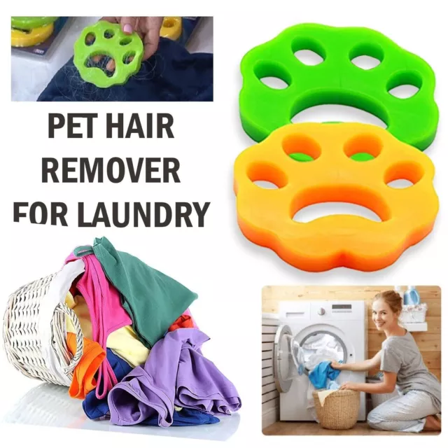 Pet Hair Catcher Remover for Laundry Reusable Washing Machine Lint Dog Cat Fur