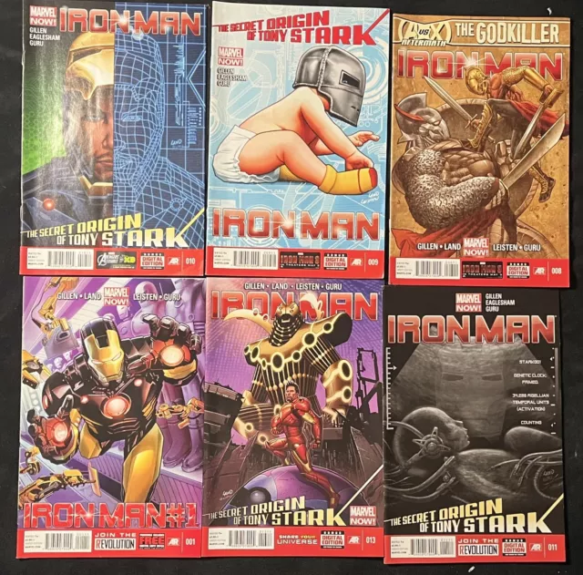 IRON MAN 2012-2014 • Volume 5 • Marvel • USA • #1-11,13