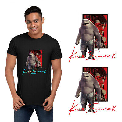Sylvester Stallone Rambo King Shark DC Suicide Squad Movie Novelty Gift T-Shirt