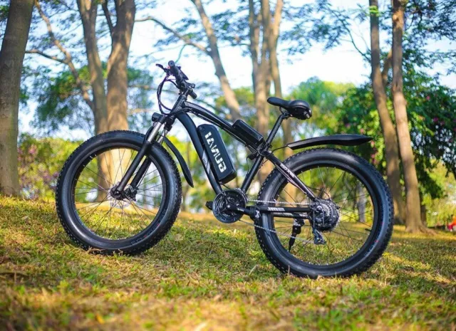 Vélo Electrique 26" VTT Fat Bike GUNAI MX02S 1000W 48V 17Ah 21 Vitesses Autonomi