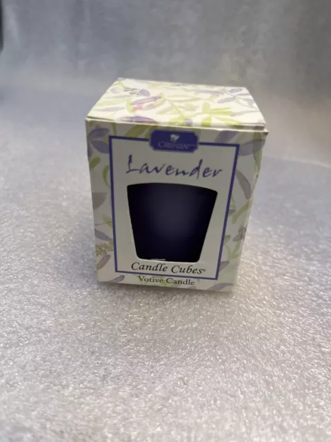 Greenleaf Lavender scented Votive candle cube New