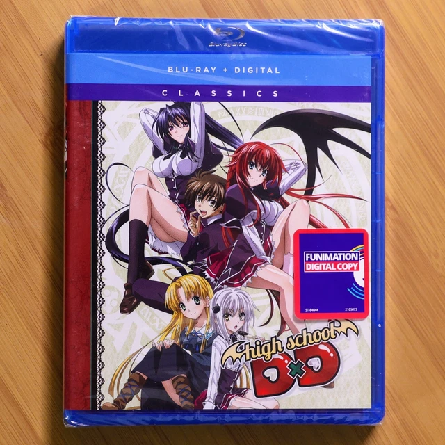HIGH SCHOOL DXD: The Series Complete Season 1 Anime Blu Ray Region B/2