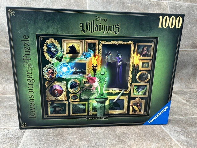 RAVENSBURGER 1000 PIECE Jigsaw Puzzle Disney Villainous 'MALEFICENT ...