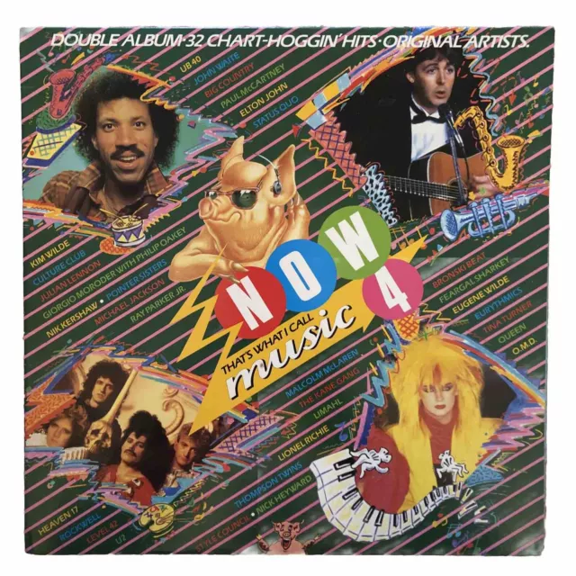 NOW THATS WHAT I Call Music 4 LP Vinyl Record EMI/Virgin 1984 Now 4 ...