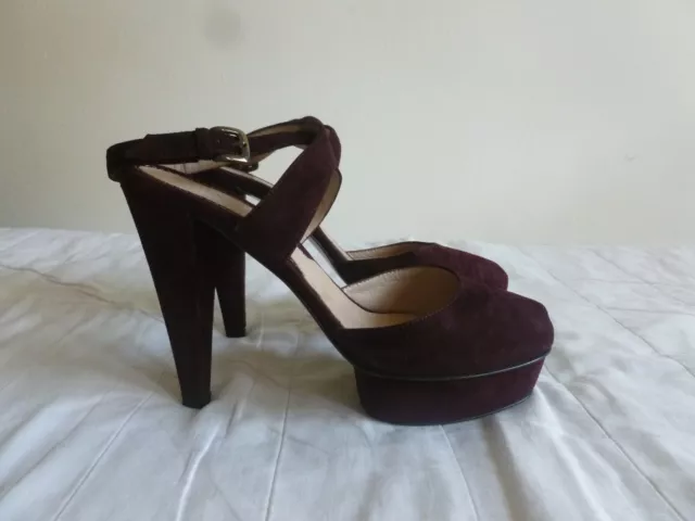 New suede leather sandals MAX&CO 37 Sandali MAX&CO nuovi camoscio tg.37  Marrone