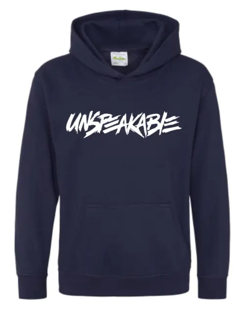 Unspeakable Inspired Kids Hoodie Hooded Sweatshirt YouTuber Boys Girl Xmas Gift