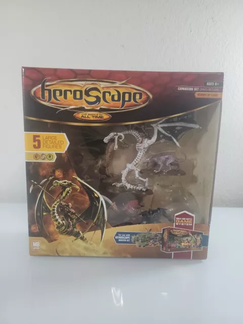 Heroscape Expansion Set ORMS RETURN Large Figures Heroes of Laur - Sealed! READ