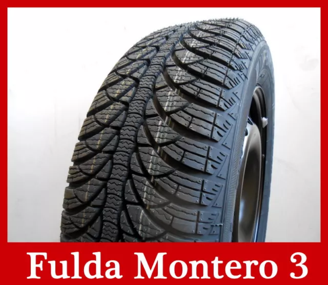 Winterreifen auf Stahlfelgen Fulda 165/70R14 81T VW Polo 9N Fox , Skoda Fabia