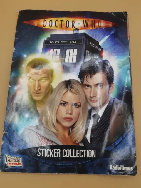 Complete Dr Who Merlin Sticker Book first series