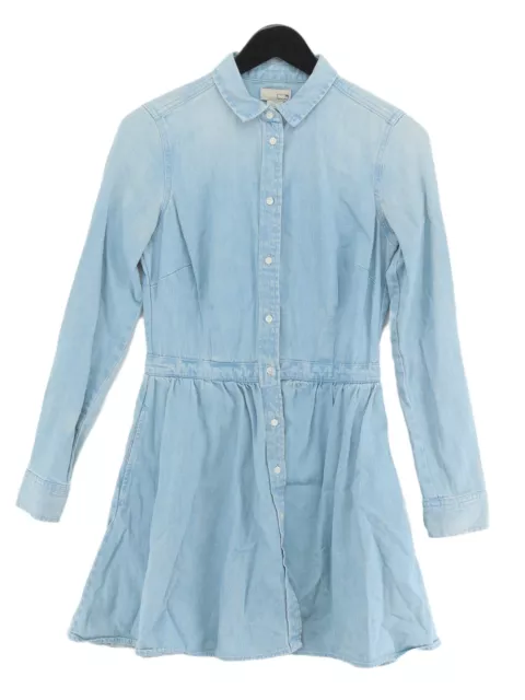 Levi’s Women's Midi Dress S Blue 100% Cotton Shirt Dress