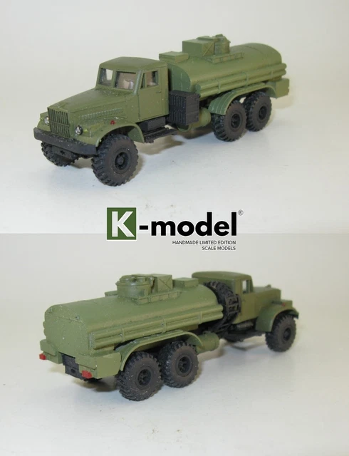 Modellino Camion Gru KrAZ-255B (1976-1985) - Scala 1:87 H0 - Edizione Limitata Ucraina