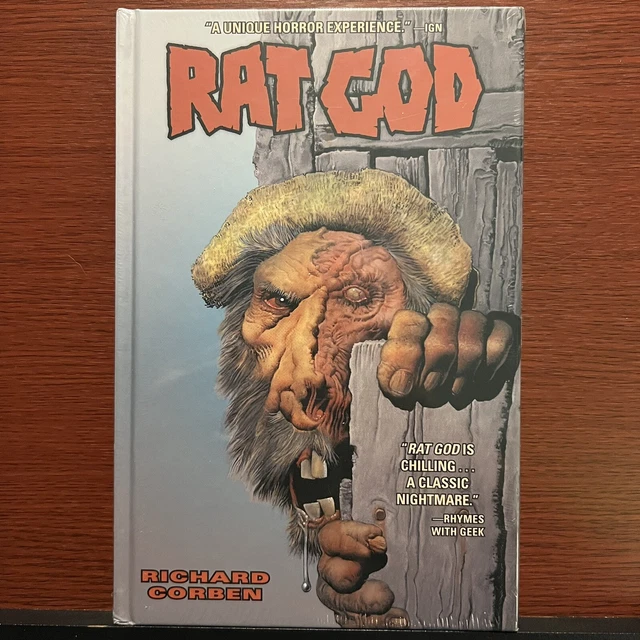 SEALED Rat God Hardcover NEW Richard CORBEN Comix Graphic Novel RARE Fantagor 👀