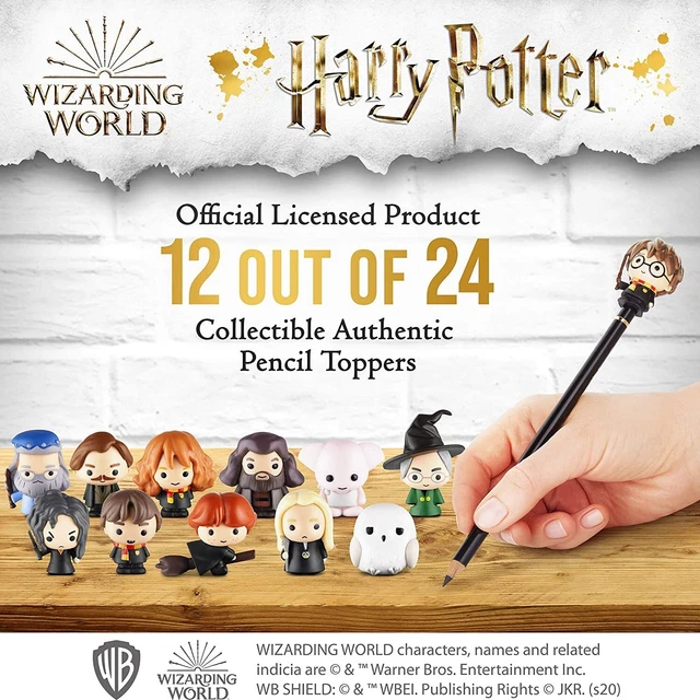 Harry Potter Wizards World Pencil Washers Deluxe 12 Pack Sound New Box 1 2