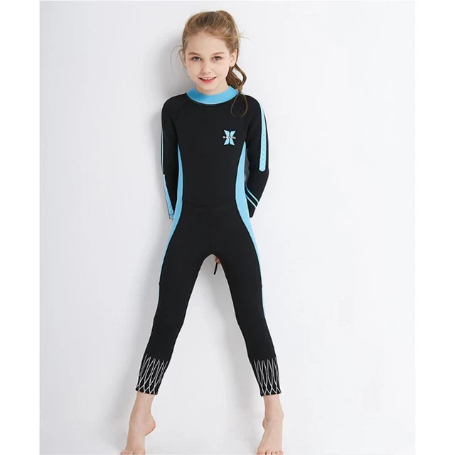 Combinaison de plongée pour enfants 2,5 mm Combinaison une pièce pour filles