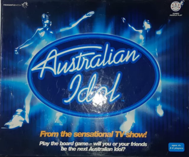 Australian Idol Boardgame The Board Game from the Sensational TV Show 2-6 Player