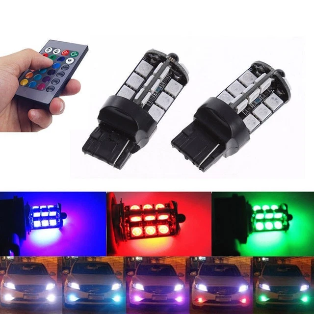 RGB LED Light Accessories Control Kit Fog Light Bulbs Durable High Quality New
