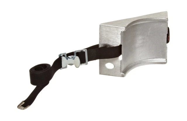 Talboys 715 Aluminum Cylinder Wall Bracket with Strap, 1.875" Length x 8.125"...
