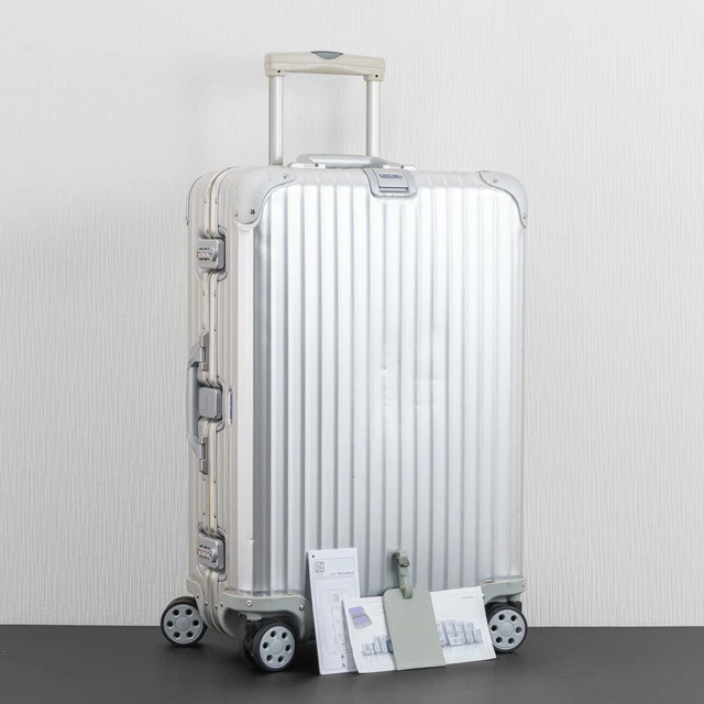 ✈️【RIMOWA　TOPAZ　変形4輪63L】 RIMOWA TOPAS TOPAZ Blue Logo 63L 4 Wheel Tsa Lock Check-In M