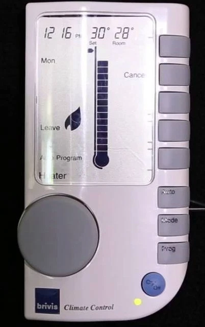 THERMOSTAT DUCTED HEATING, heater Brivis networker NC-1