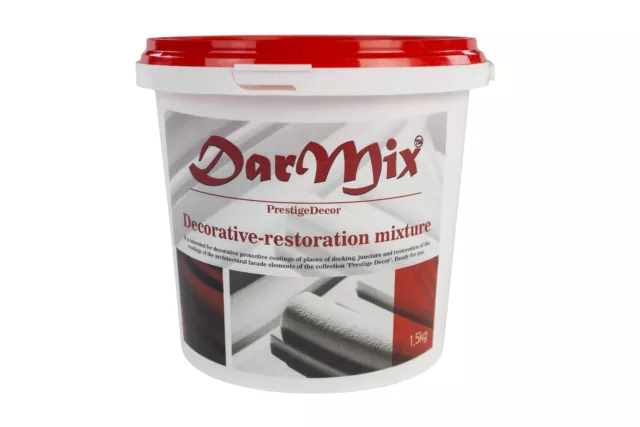 Secchio spatola 1,5 kg per profili facciata Prestige Decor, DarMix Grob Hexim Secchio spatola 1,5 kg per profili facciata Prestige Decor, DarMix Grob Hexim