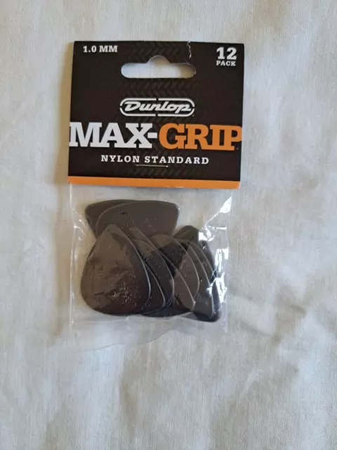 Dunlop Nylon Standard Max-Grip 100 (12 Stück / 1,0 mm) NEU