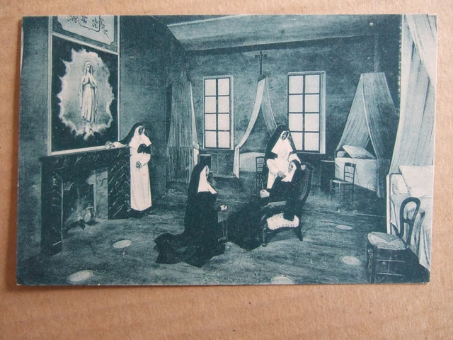 Cpa Nevers (58) The Death Of Bernadette At The Convent Of Saint Gildard