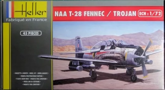 Heller 80279 1/72 Naa T28 Fennec/Trojan Angriff Flugzeug