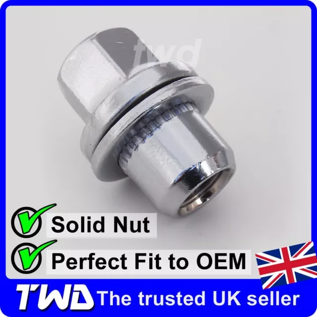 ALLOY WHEEL NUT - RANGE ROVER SPORT L322 L405 L494 (M14X1.5) LAND 22mm HEX [1RR]