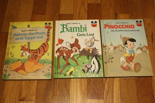 Disney's Wonderful World of Reading - Winnie the Pooh - Pinocchio - Bambi