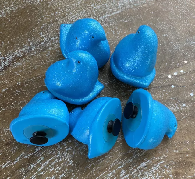 Blue peeps crocs deals
